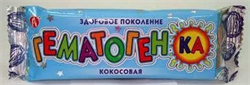 гематогенка плитка 40г кокос фото