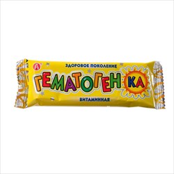 гематогенка плитка 40г витаминная фото