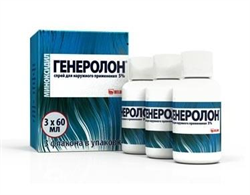 генеролон спрей наружний 5% 60 мл n3 фл фото