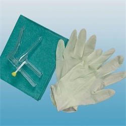 гинекологический набор одноразовый стерильный n2 (зеркало по куско) фото