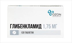 глибенкламид-озон таб 1,75мг n120 фото