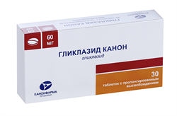 гликлазид-канон таб с пролонг высвоб 60мг n30 фото