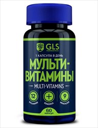 gls мультивитамины 12 плюс 9 капс 420мг n60 фото
