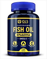 gls омега-3 фиш оил капс 720мг n120 фото
