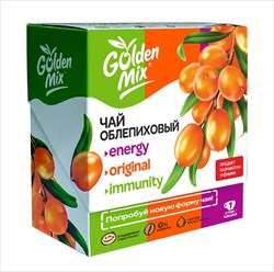 golden mix чай облепиховый ассорти 18г 21 стик фото