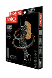 хотекс бриджи удлиненные корректирующие (леггинсы) бежевые фото