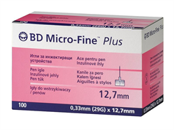 bd микро-файн плюс иглы для шриц-ручки 0,33ммx12,7мм р 29g n100 фото