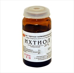 ихтиоловая мазь для наруж примен 10% 25г фото