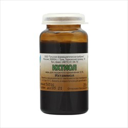 ихтиоловая мазь для наруж примен 10% 25г фото