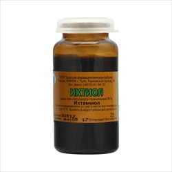 ихтиоловая мазь для наруж примен 20% 25г фото