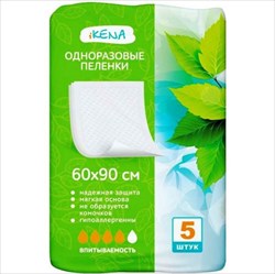 икена пеленки 60смx90см n5 фото
