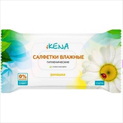 икена салфетки влаж гигиен n15 ромашка фото