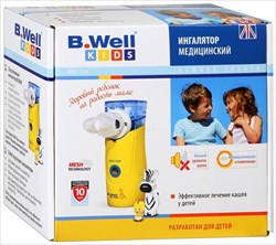 ингалятор сетчато-мембр b well wn-114 арт wn-114 детский фото