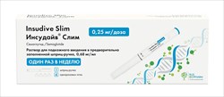 инсудайв слим р-р для п/к введ 0,25мг/доз шпр-ручка 1,5мл n1 плюс иглы n4шт фото