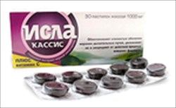 исла кассис n30 пастилок фото