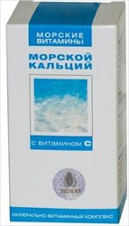 морской кальций с магнием, цинком и селеном n100 табл фото