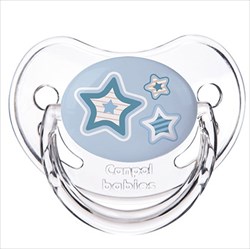 канпол бэби newborn соска-пустышка силик 0-6 мес голуб фото