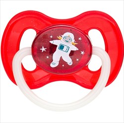 канпол бэби space пустышка латекс кругл 6-18 мес красн фото