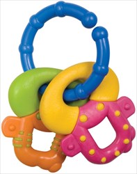 канпол погремушка-прорезыватель ключики (2/134) фото