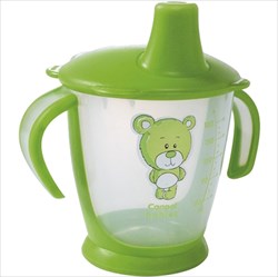 канпол бэби toys поильник-непроливайка 180мл 9 плюс мес медвежонок 31/500 фото