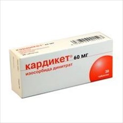 кардикет- ретард 60мг n20 фото