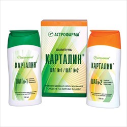 карталин шампунь шаг n1 150мл/ шампунь шаг n2 150мл фото