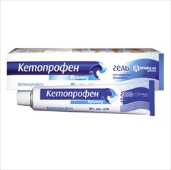 кетопрофен-врамед гель для наружн примен 2,5% 40г фото