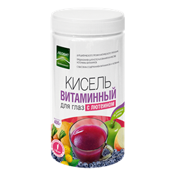 леовит кисель витаминный банка 400г с лютеином фото