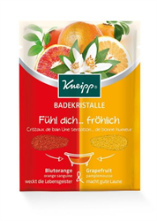 кнейпп кристаллы для ванн апельсин и грейпфрут 60 г  фото
