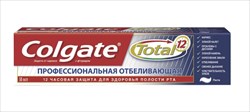 колгейт зубная паста тотал 12 отбеливающая 50 мл фото