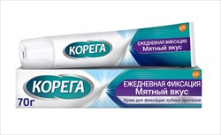 корега крем для фикс з/протезов ежедневная фиксация 70мл мятный вкус фото