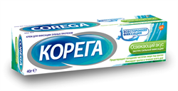 корега крем для фикс з/протезов экстра сильный 40 мл освежающий фото