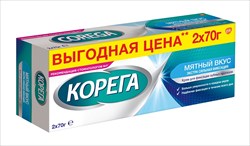 корега крем экстра сильный мятный 70г n2 для фикс з/протезов фото