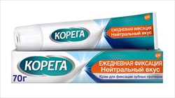 корега крем ежедневная фиксация нейтральный 70мл для фикс з/протезов фото