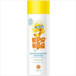 кря-кря солнцезащитное молочко spf30 плюс календула 200 мл фото