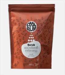 кул рул скраб сахарный для тела кофейный шоколад 200г фото