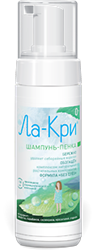 ла-кри шампунь-пенка для детей с рождения 150 мл фото
