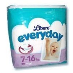 либеро подгузники макси 7 - 16 кг  фото