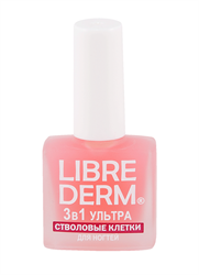 либридерм стволовые клетки винограда лак для ногтей 10мл 3в1 ультра фото