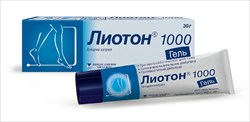 лиотон 1000 гель 30 г фото
