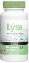 lysi omega-3 brain с витаминами группы в 60 капсул фото