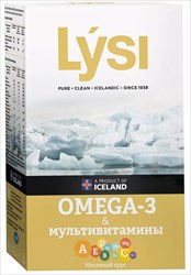 lysi omega-3 мультивитамины 64 капсулы фото
