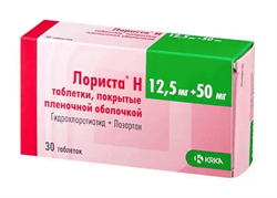 лориста н таб ппо 50мг плюс 12,5мг n30 фото