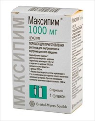 максипим порошок для инъекций 1000 мг n1 фл фото
