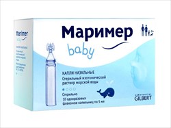 маример беби капли наз 5мл n10 фл -кап  фото