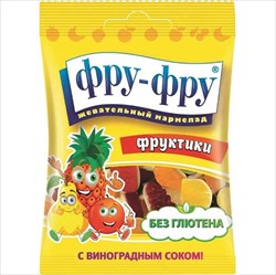 мармелад жев фру-фру фруктики 30г фото