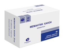 мемантин-канон таб ппо 20мг n90 фото