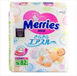 меррис подгузники р s n82 4-8 кг фото