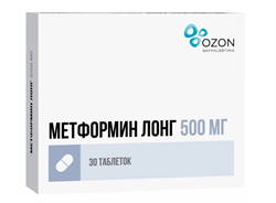 метформин лонг-озон таб с пролонг высвоб 500мг n30 фото