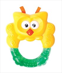 мир детства прорезыватель водный сова (23036) фото